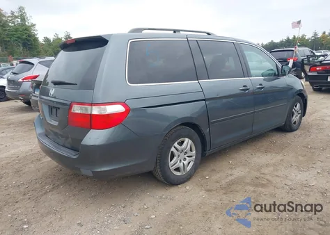 2006 Honda Odyssey Ex-L z USA, uszkodzony, nr VIN 5FNRL38736B454349